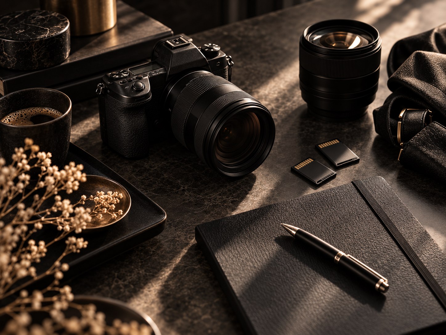 Tummasävyinen valokuvauksen tunnelmakuva