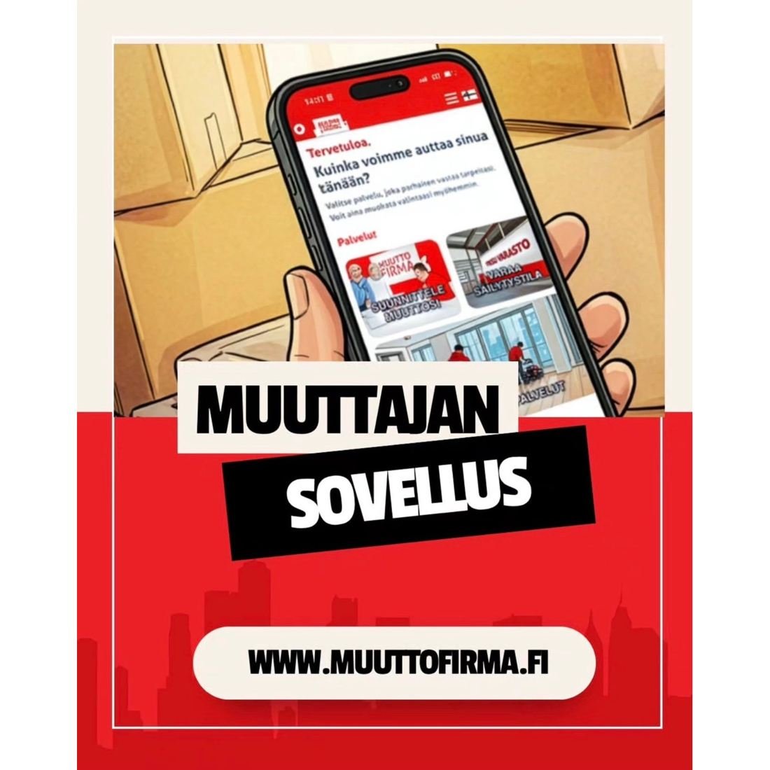 Muuttajan sovellus