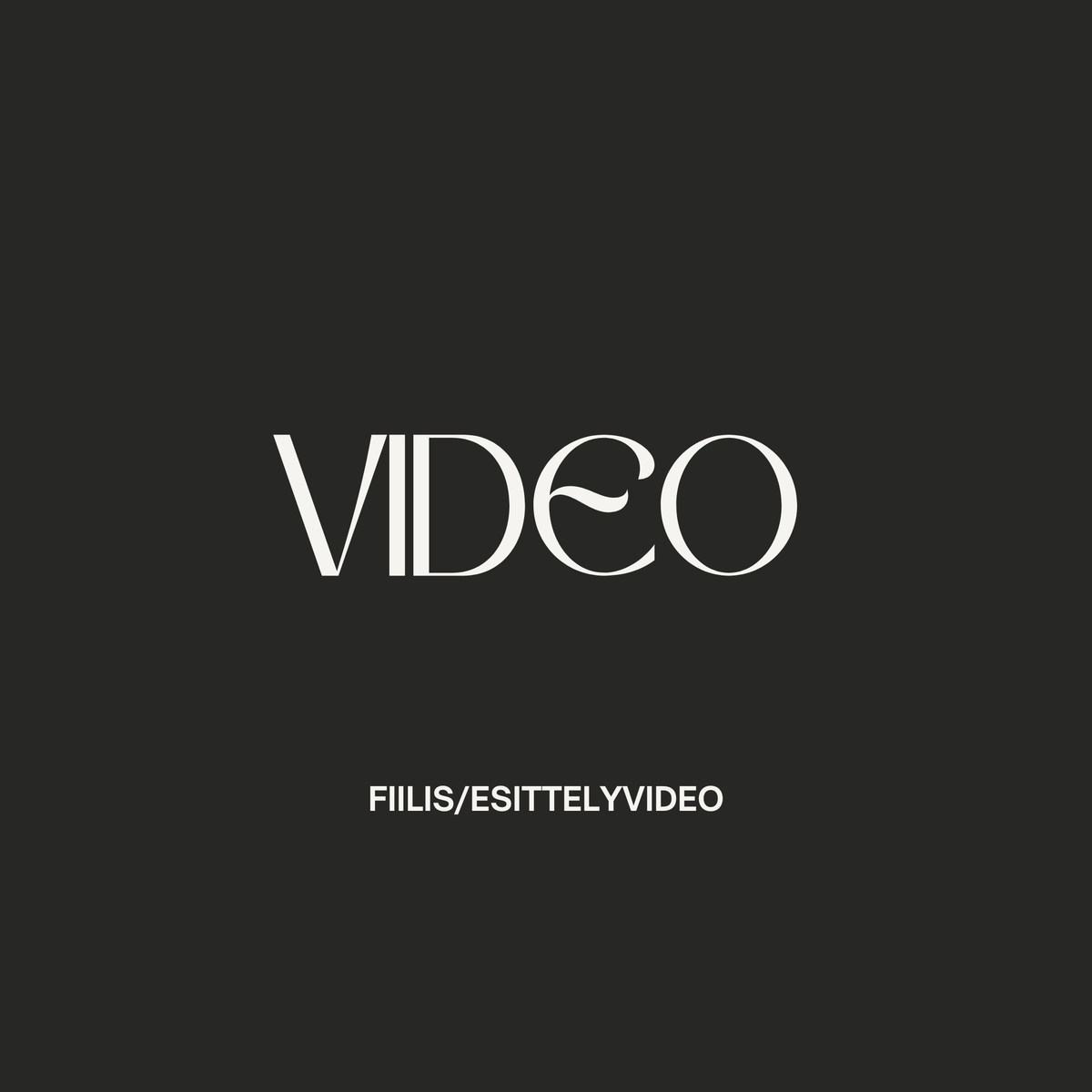 Fiilis- tai esittelyvideopaketti
